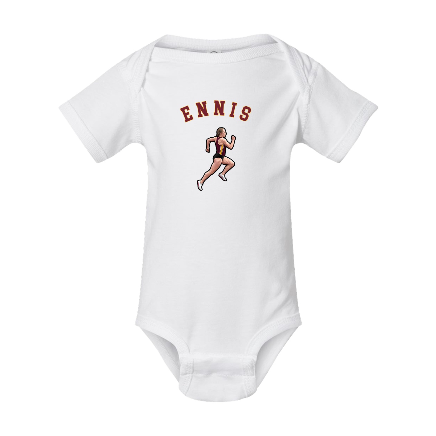 Baby Onesie — Shirsey Arch in White