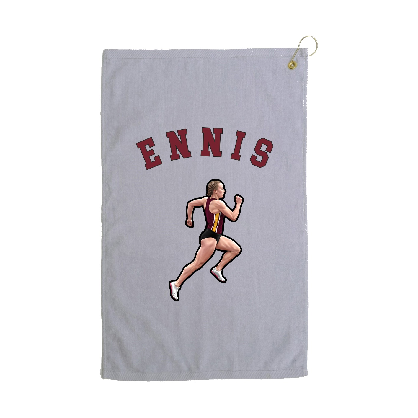 Golf Towel — Shirsey Arch in Grey