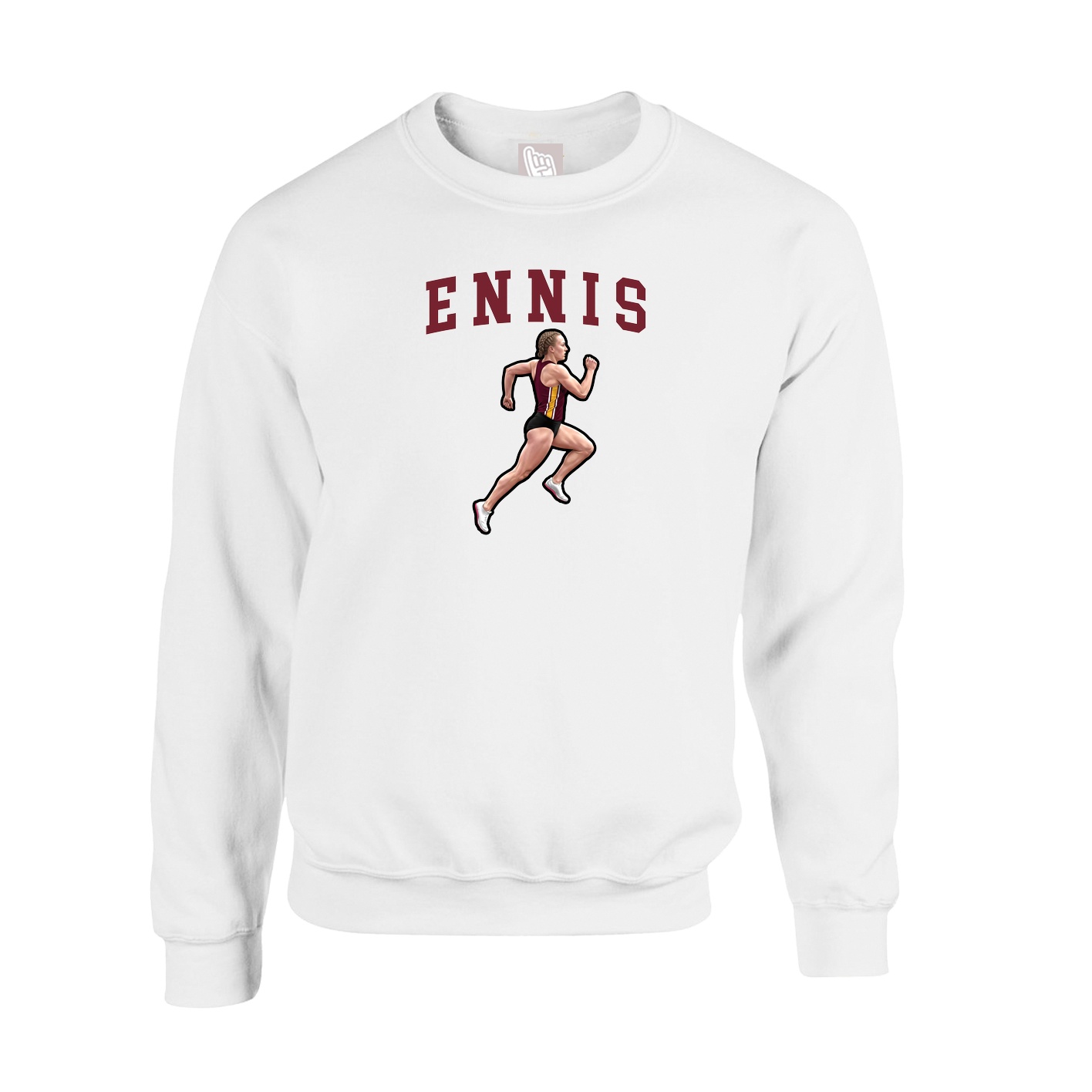 Fleece Crew — Shirsey in White