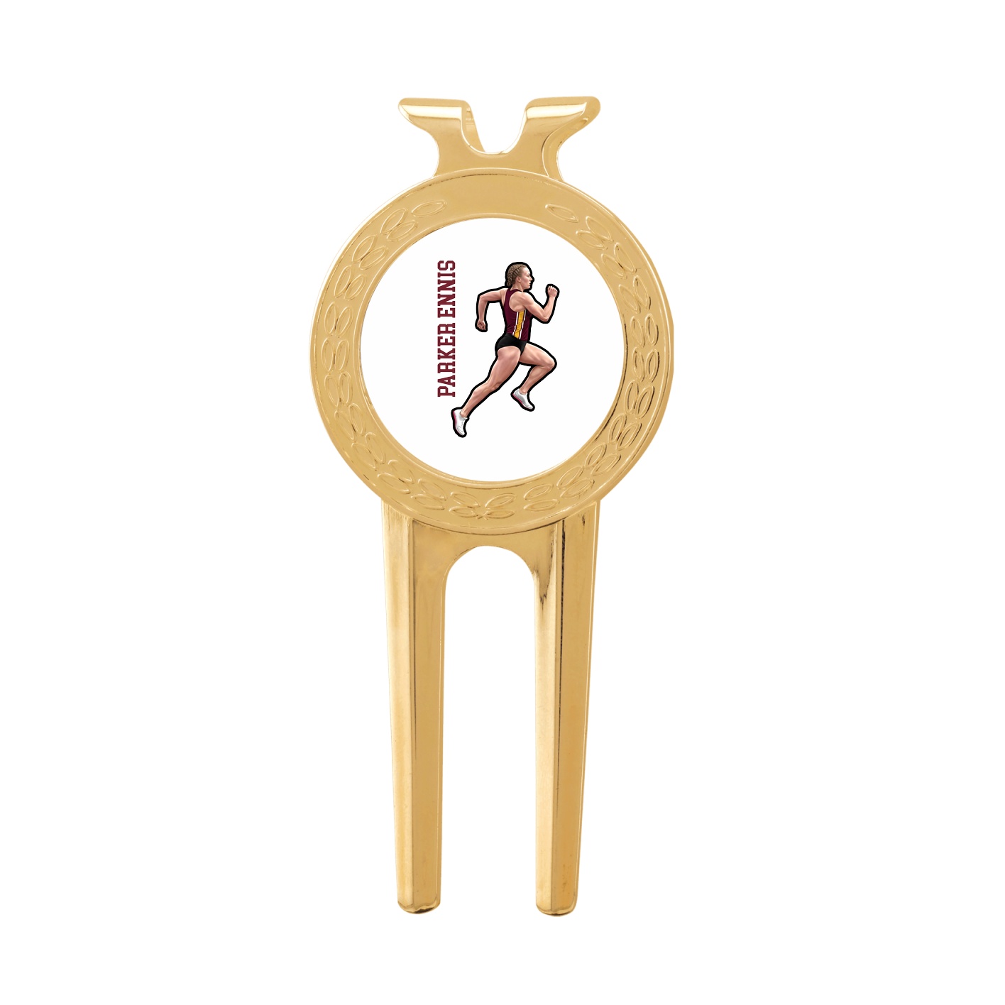 Divot Tool with Ball Marker — Name Vertical in Classic