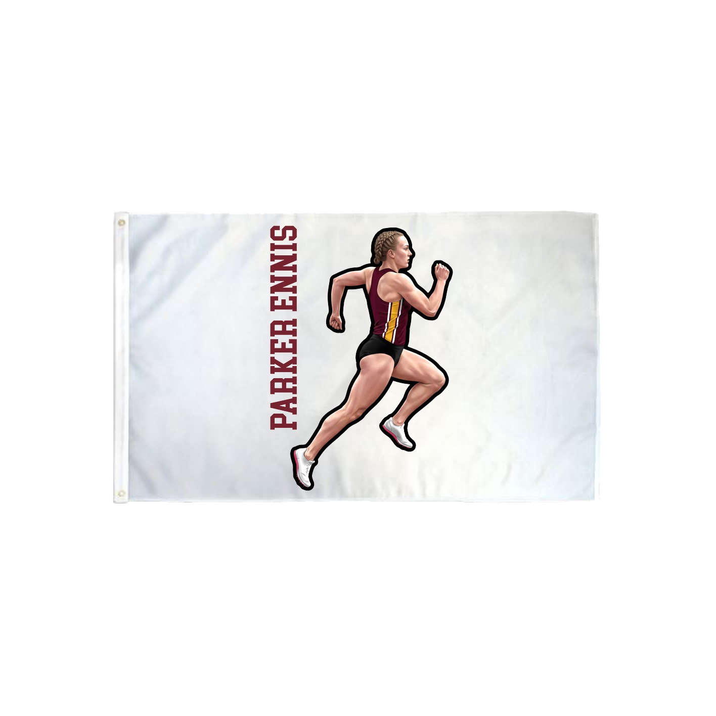3x5 Flag — Name Vertical in Classic