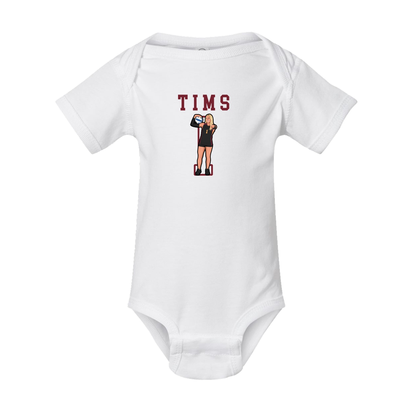 Baby Onesie — Shirsey in White