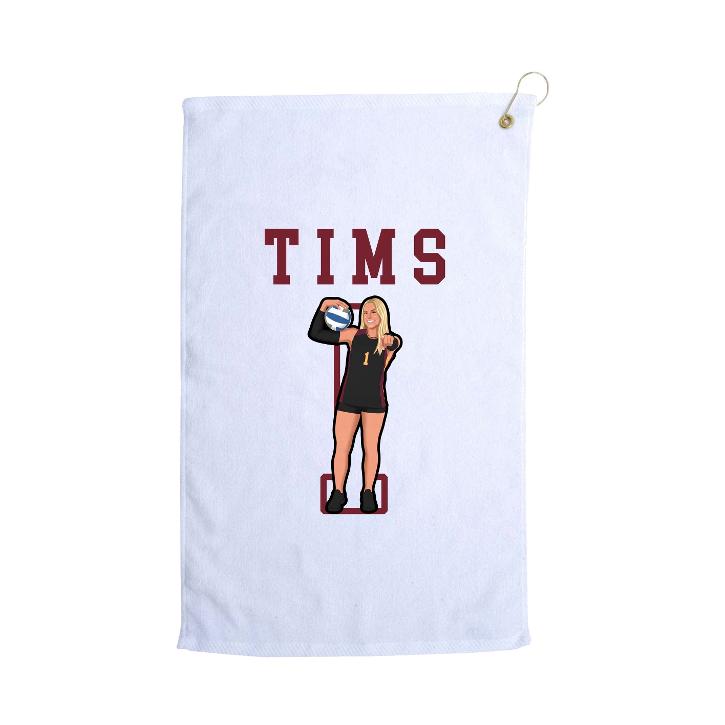 Golf Towel — Shirsey in White