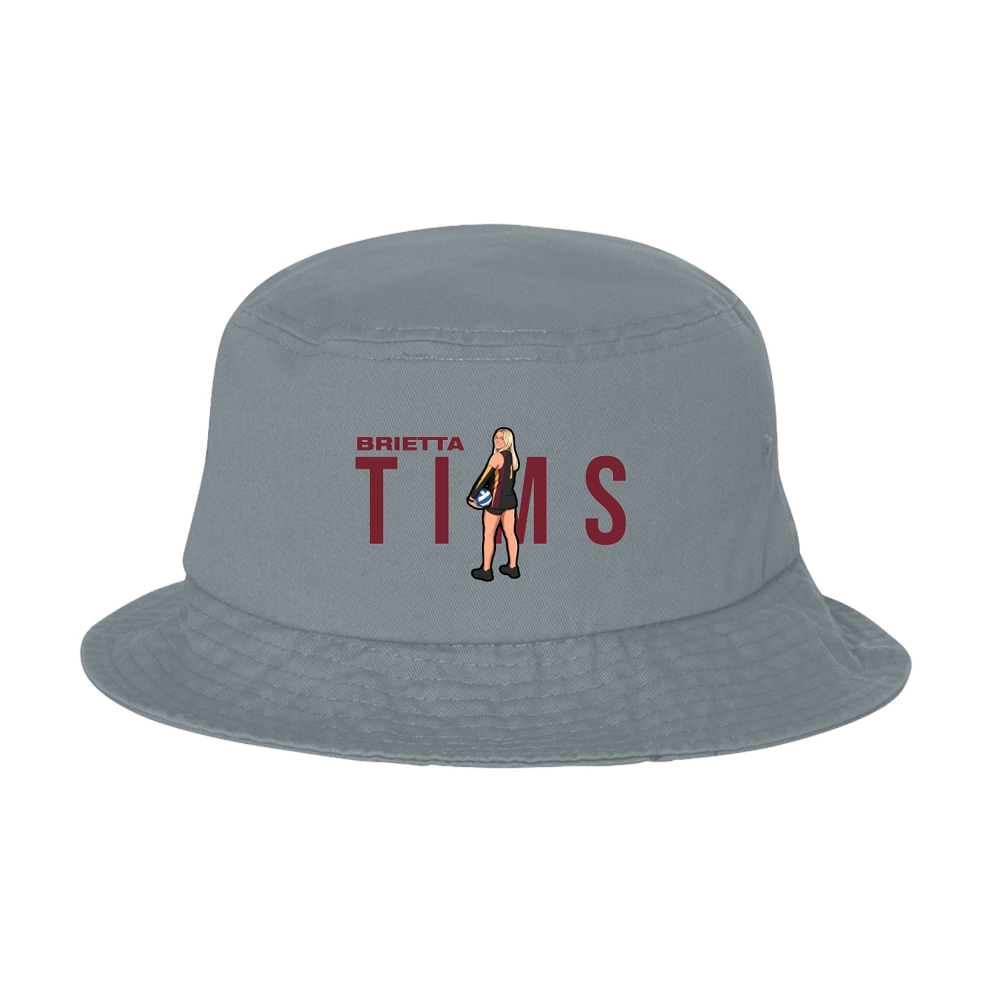 Bucket Cap — Player Name in Grey
