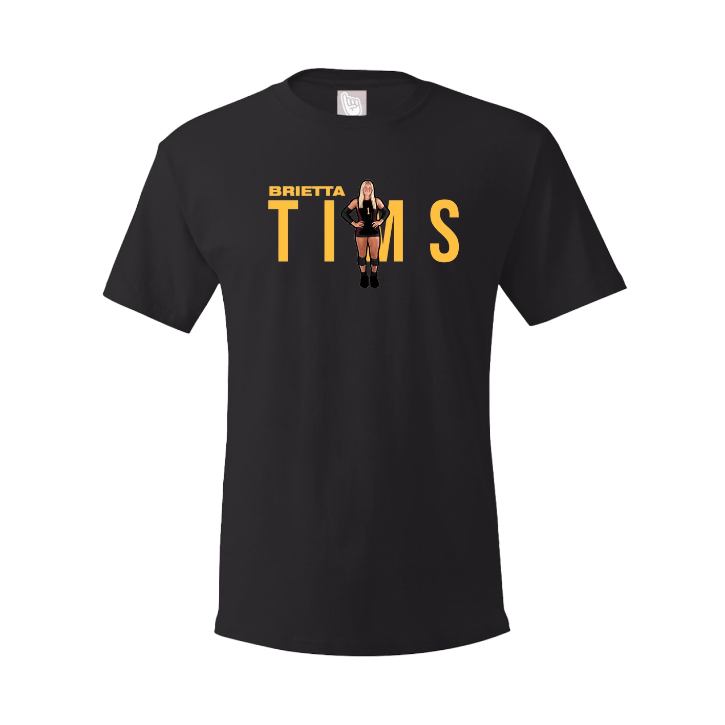 Tee — Player Name in Black