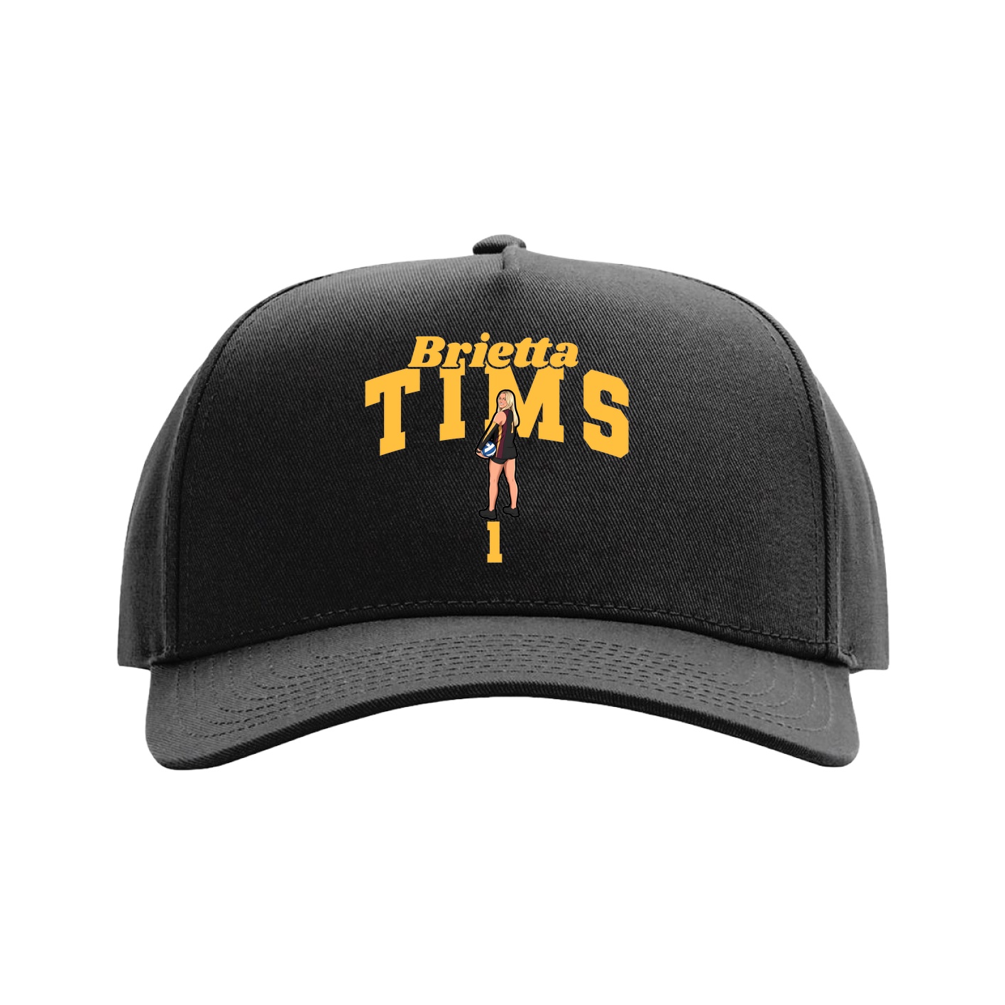 Full Fabric Five-Panel Champ Cap
