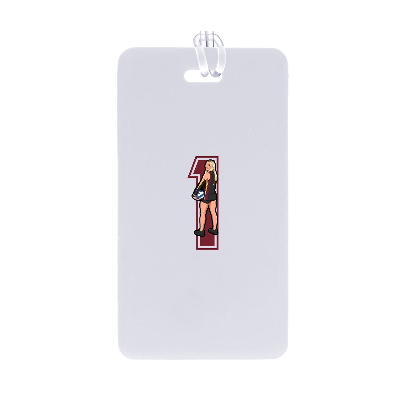Bag Tag — Number in Classic