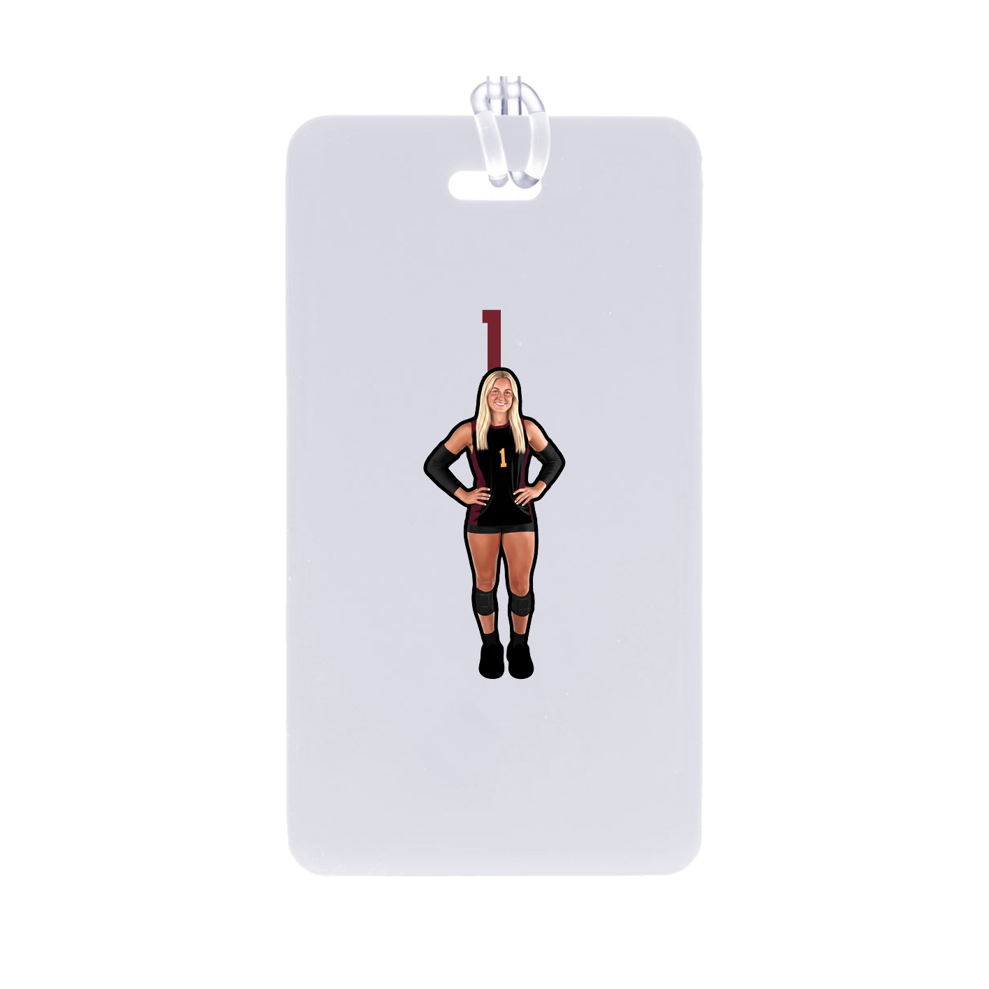 Bag Tag — Number Top in Classic