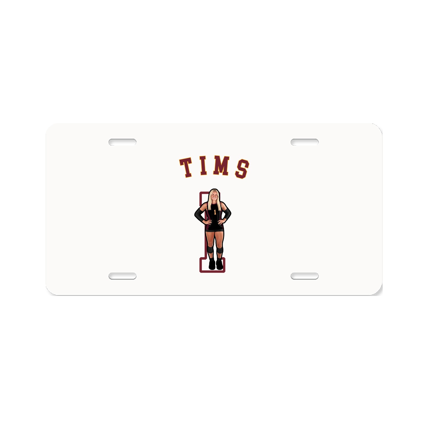 License Plate — Shirsey Arch in Classic