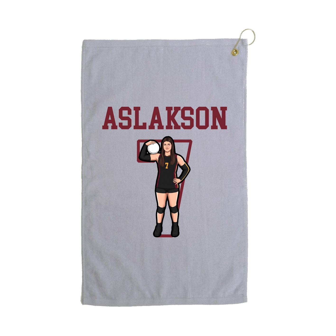 Golf Towel — Shirsey in Grey