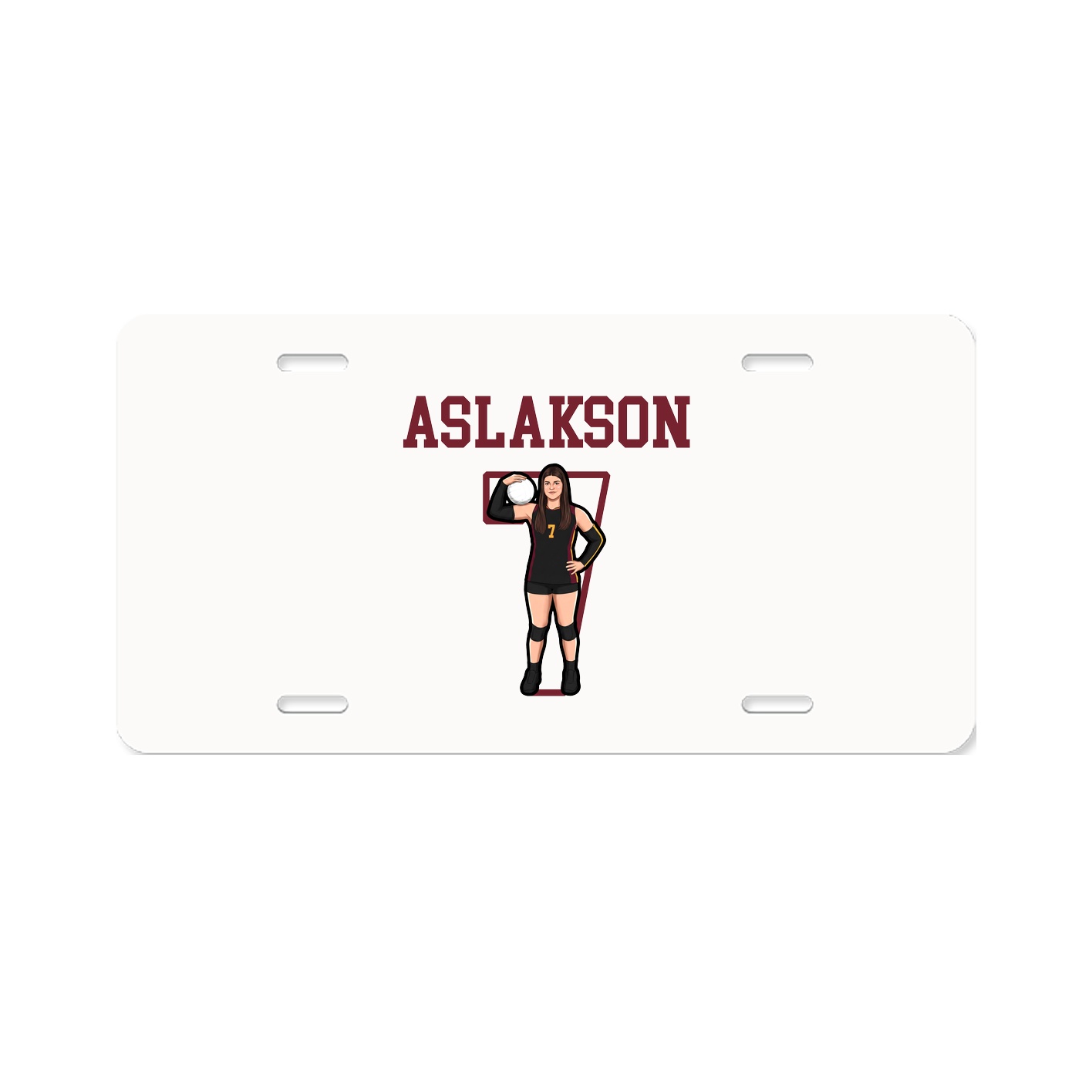 License Plate — Shirsey in Classic