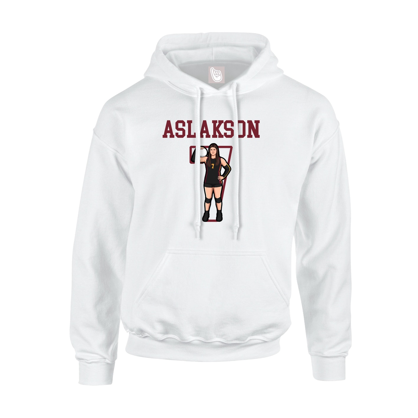 Youth Hoodie — Shirsey in White