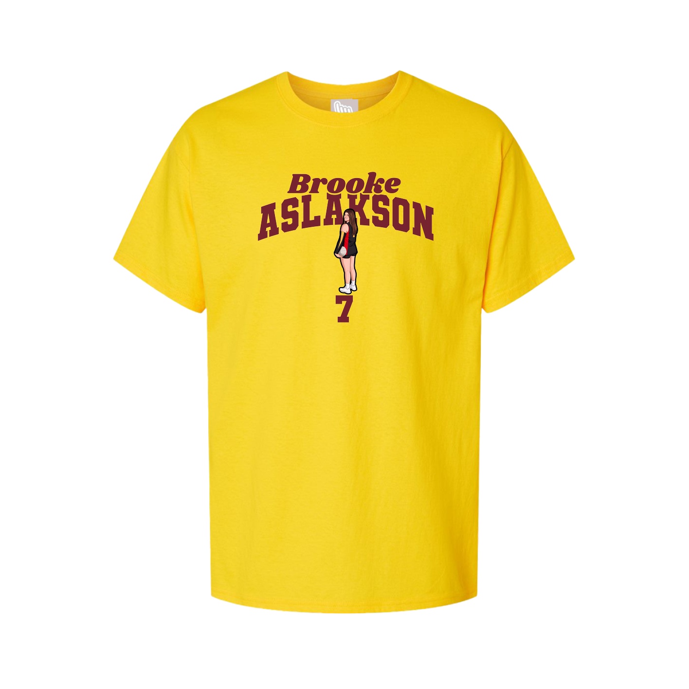 Tee — Signature Arch in Gold