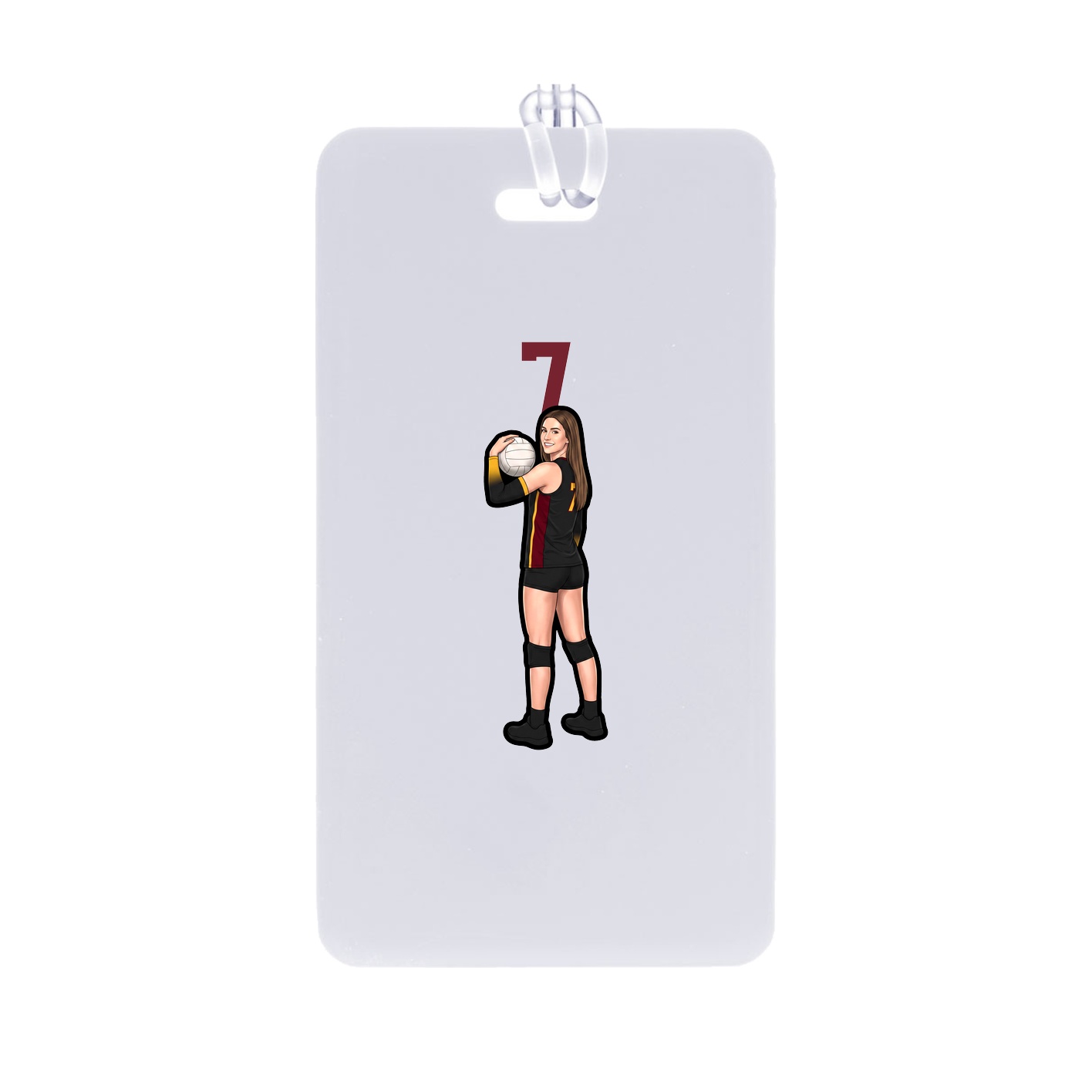 Bag Tag — Number Top in Classic