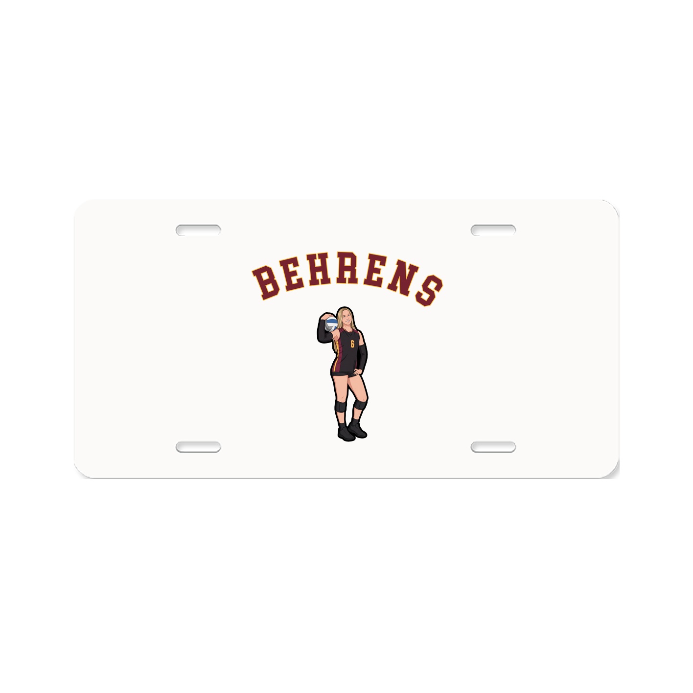 License Plate — Shirsey Arch in Classic