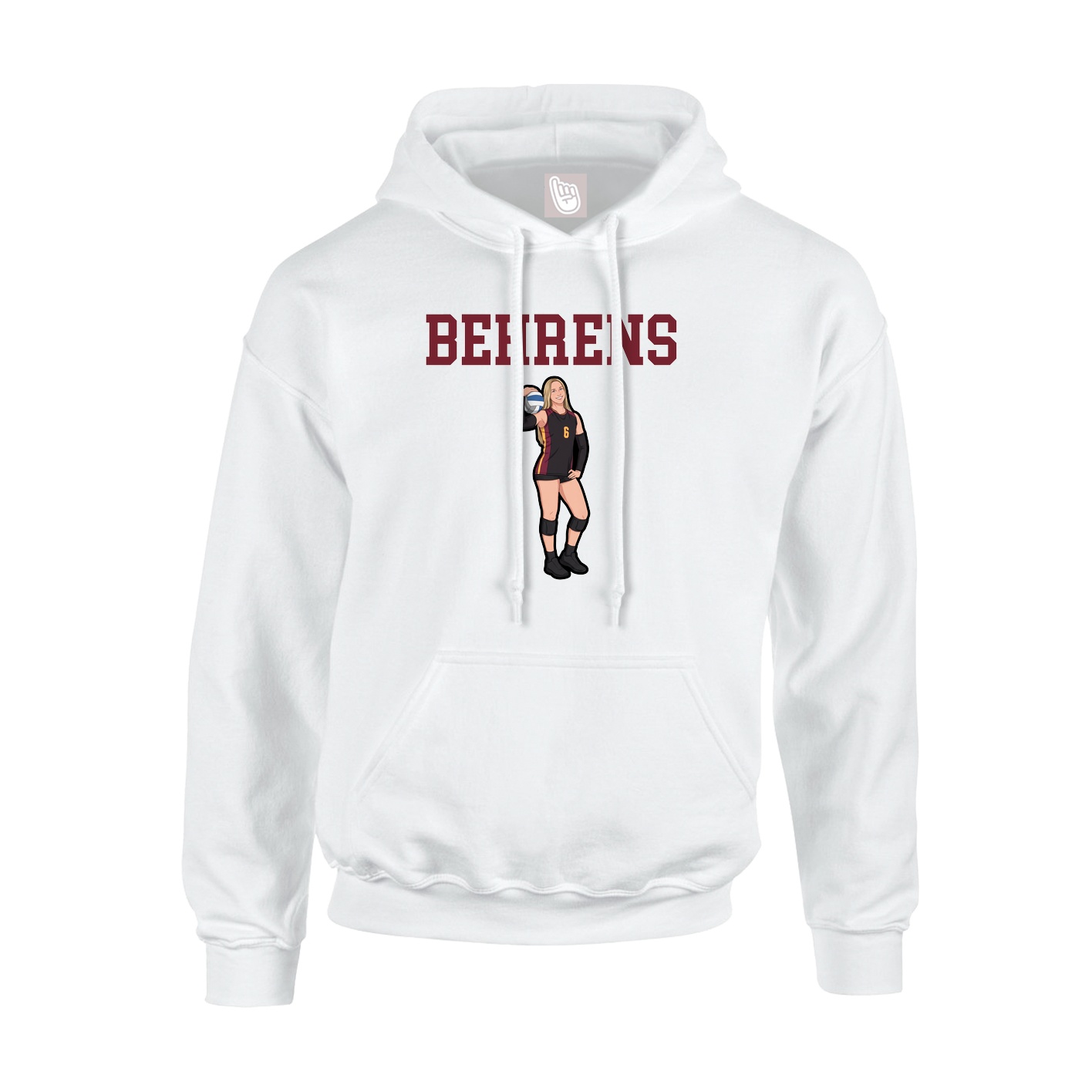 Youth Hoodie — Shirsey in White