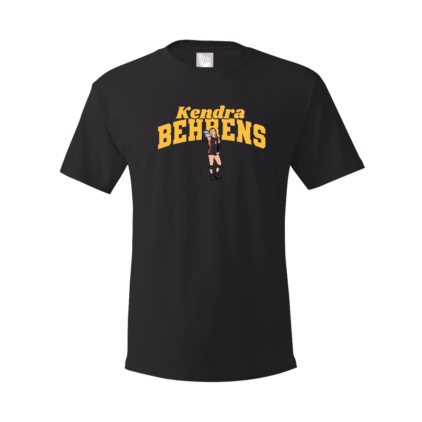 Tee — Signature Arch in Black