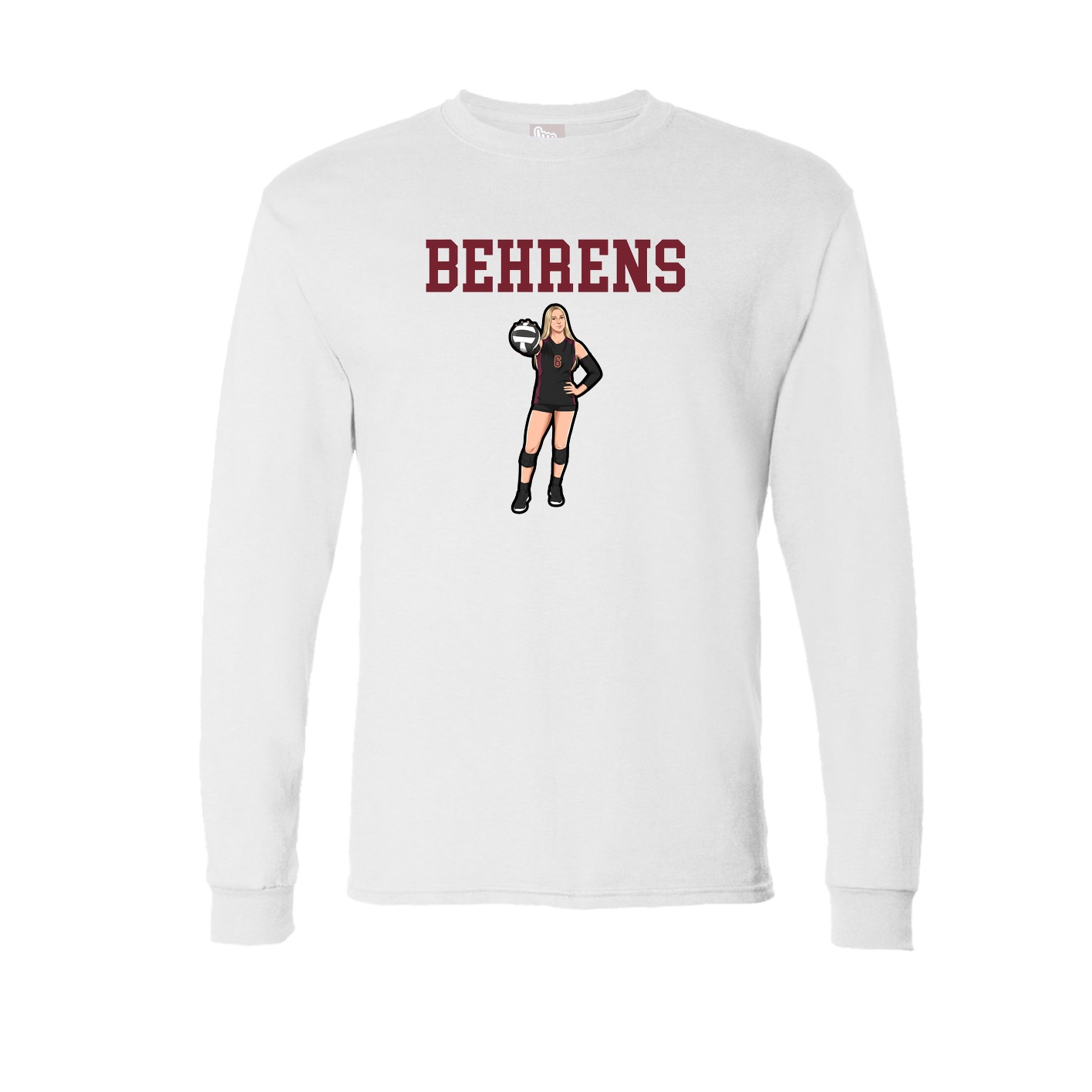 Long Sleeve Tee — Shirsey in White