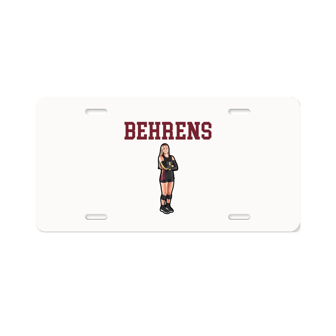 License Plate — Shirsey in Classic