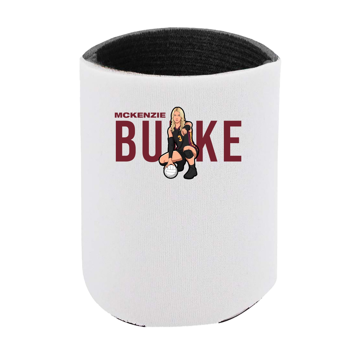 Can Holder — Player Name in White