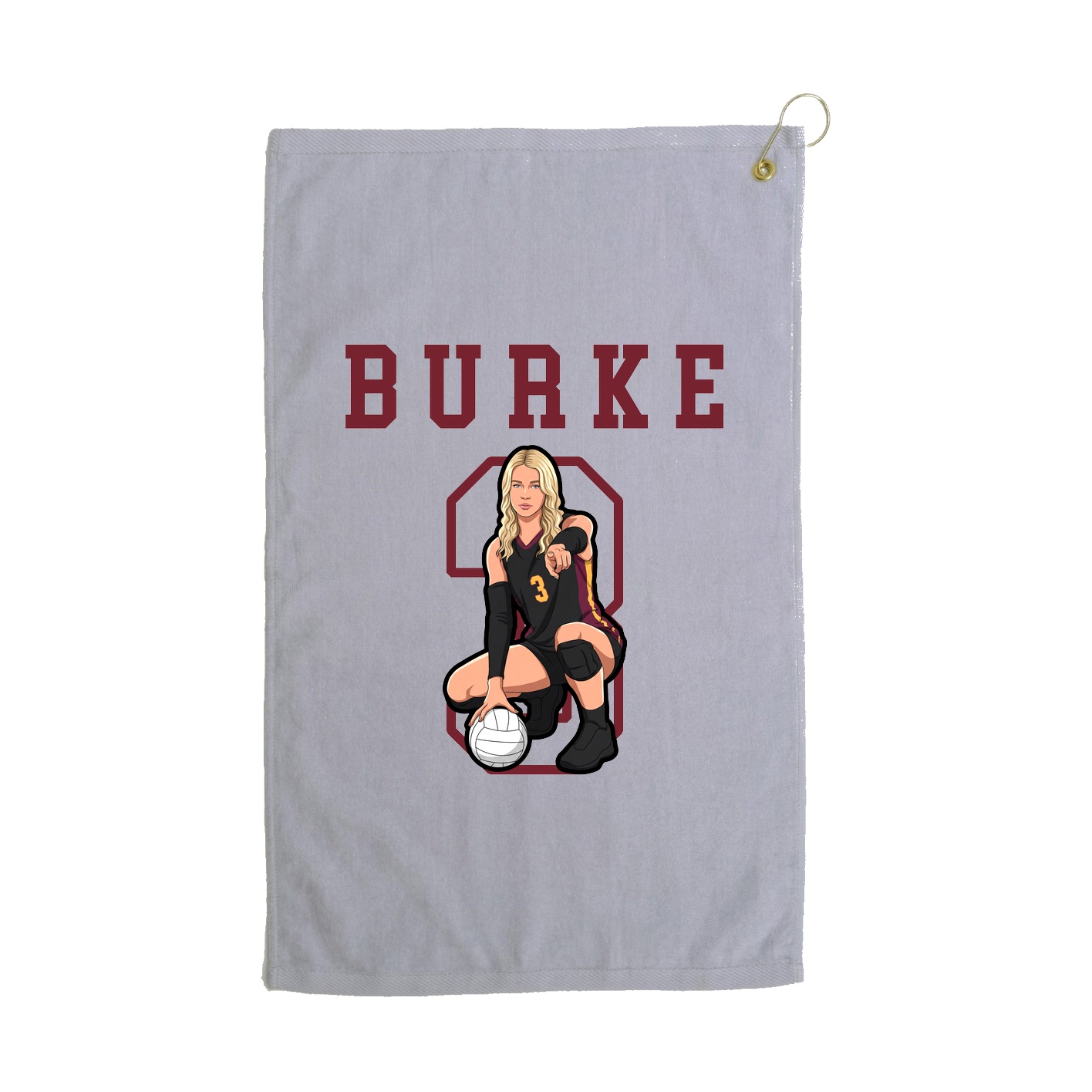 Golf Towel — Shirsey in Grey