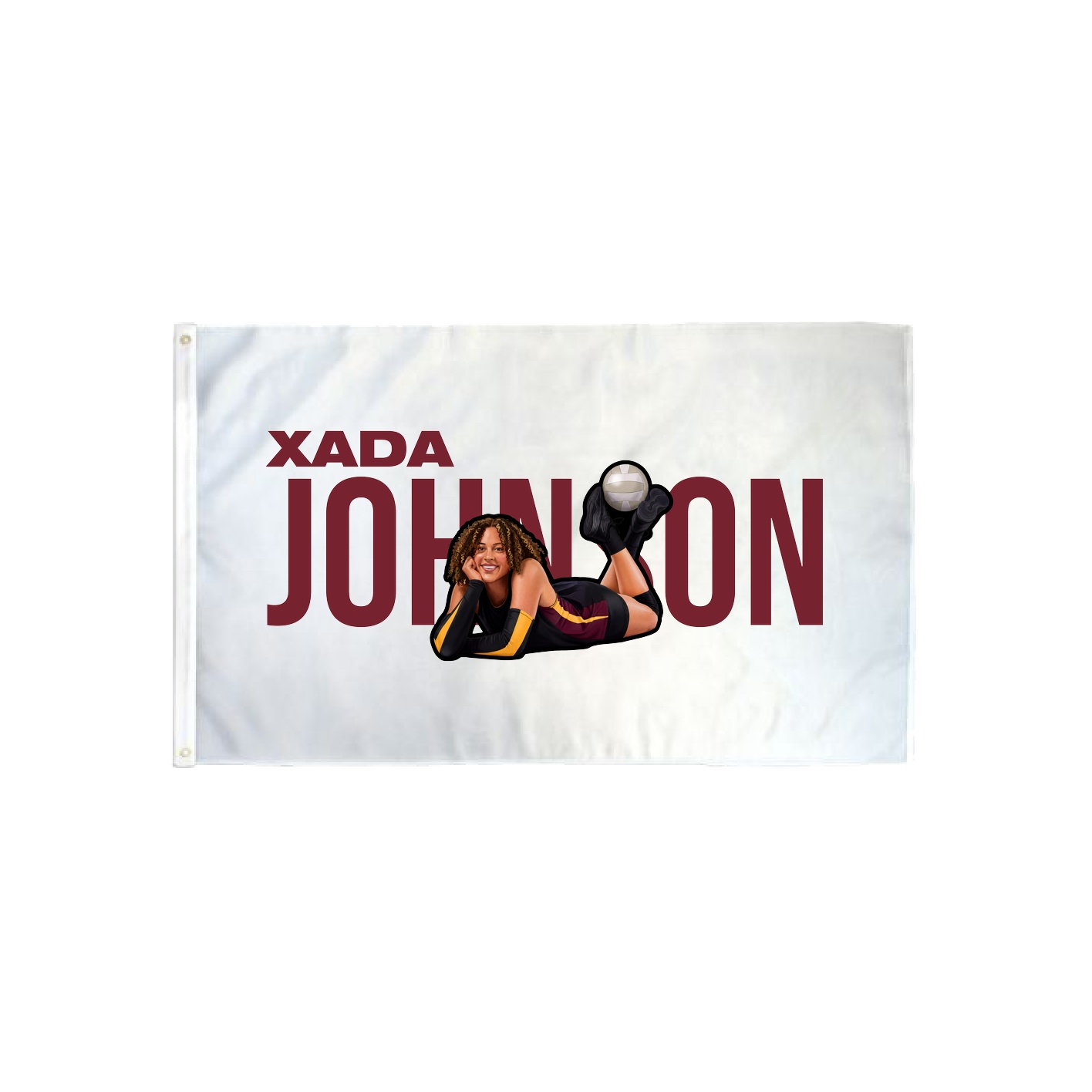3x5 Flag — Player Name in Classic
