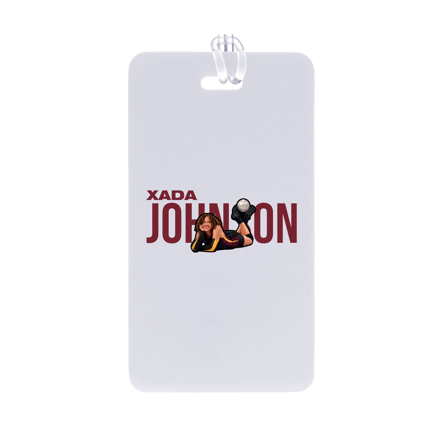 Bag Tag — Player Name in Classic