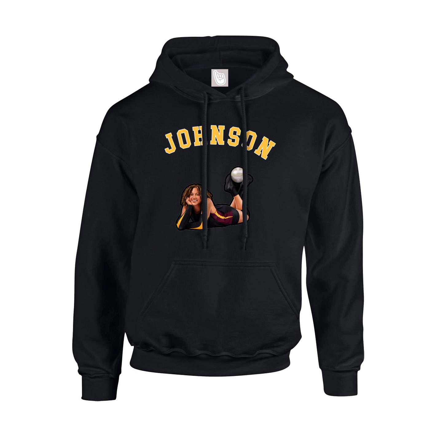 Hoodie — Shirsey Arch in Black