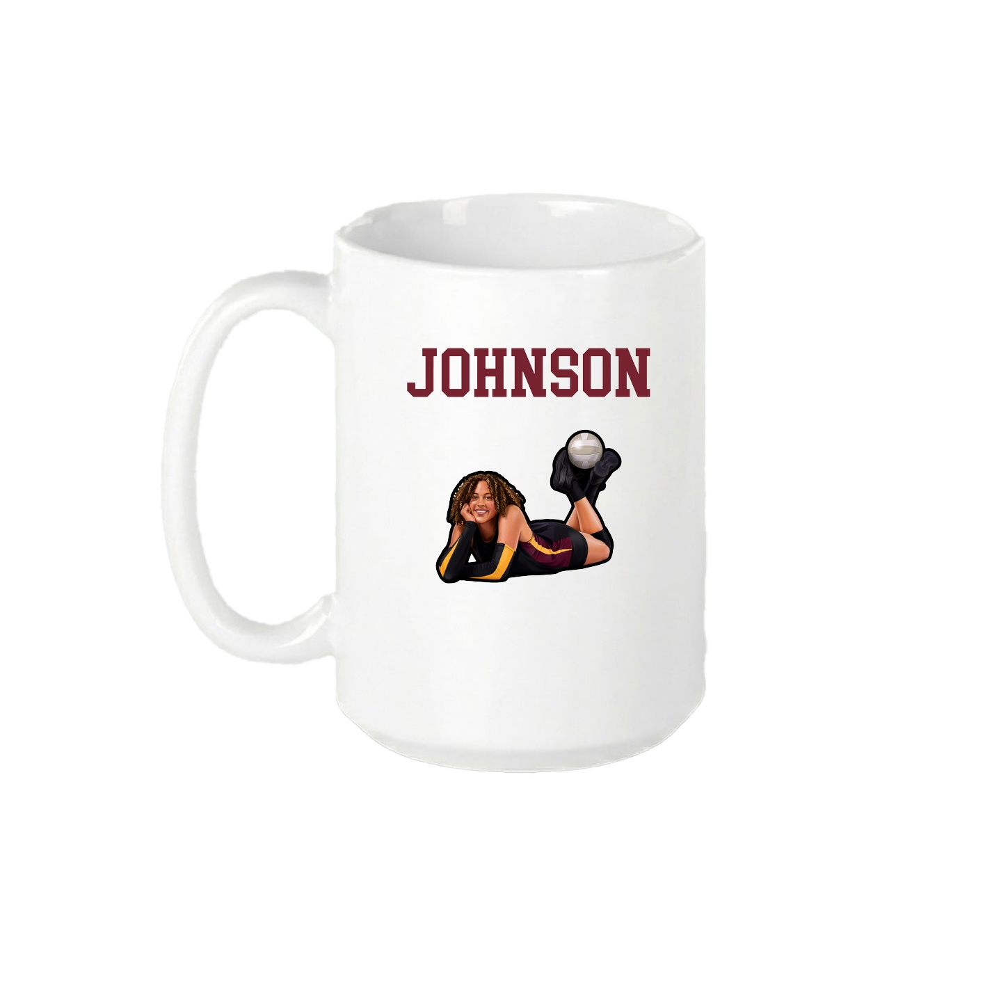 15oz Coffee Mug — Shirsey in White