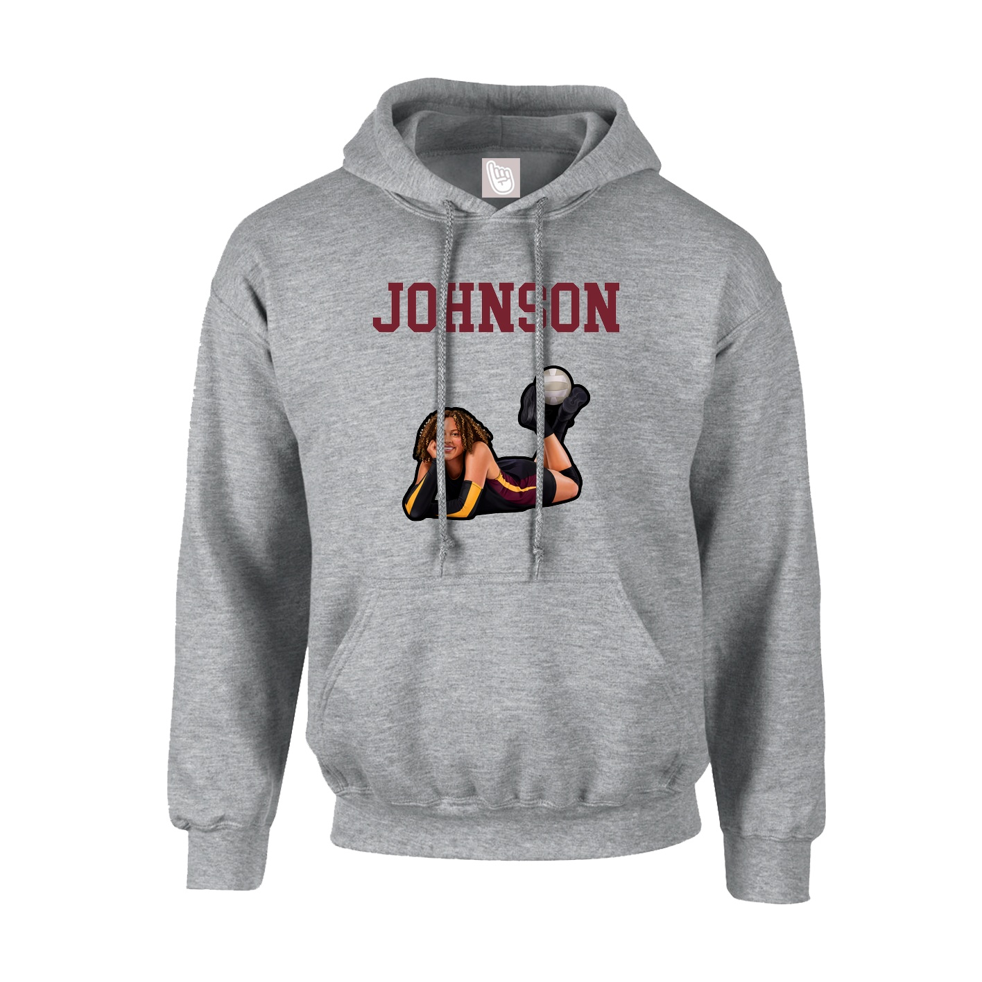 Hoodie — Shirsey in Grey