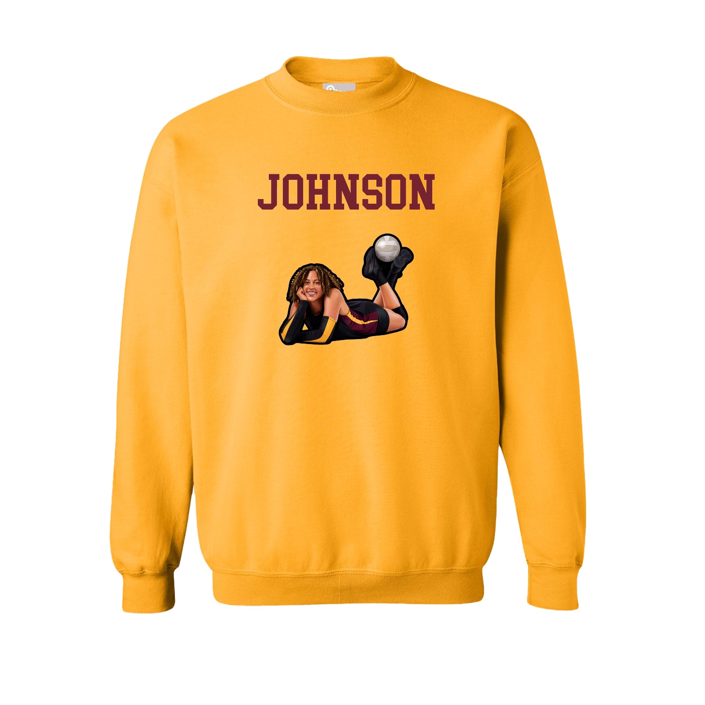 Fleece Crew — Shirsey in Gold
