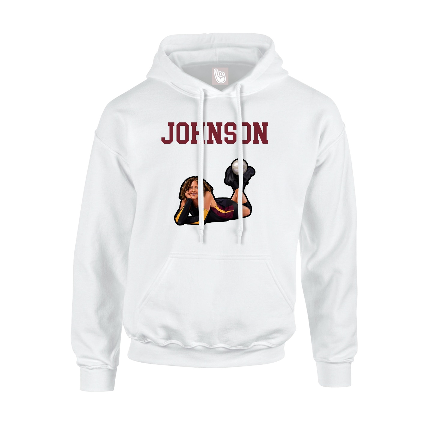 Youth Hoodie — Shirsey in White