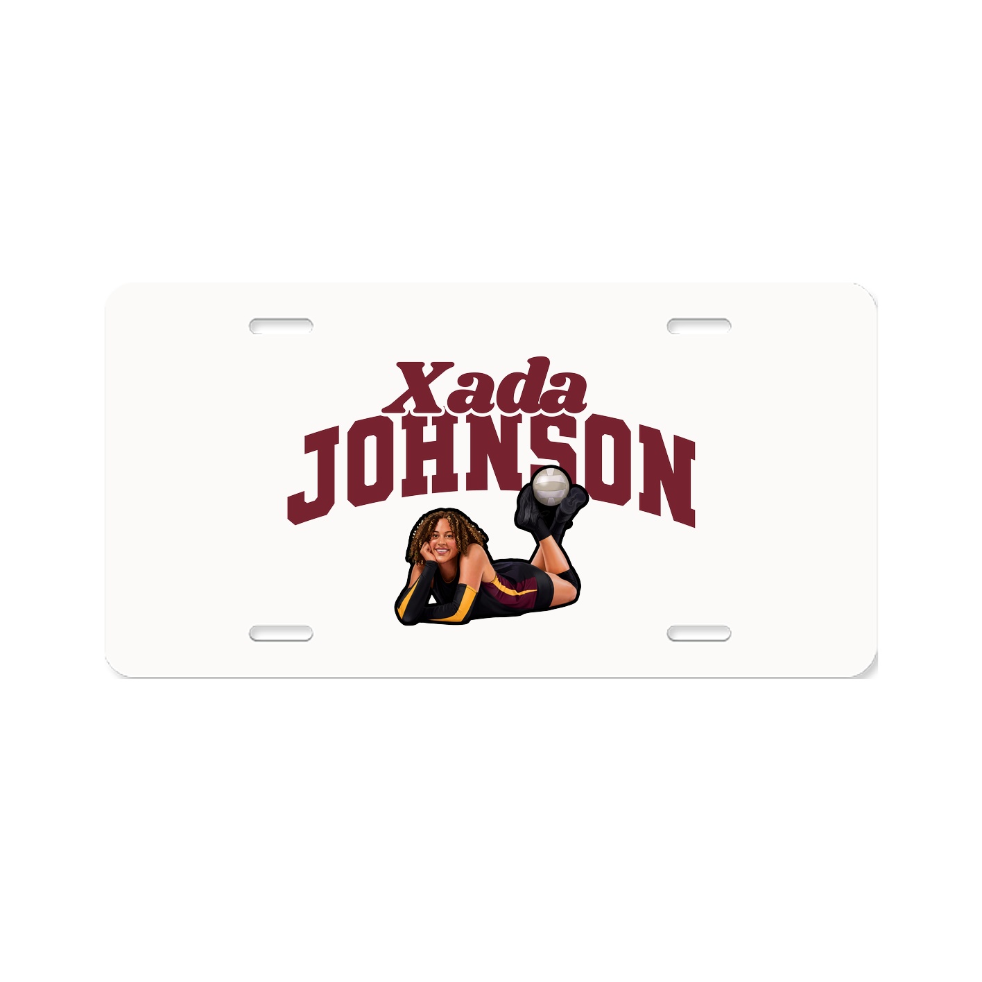 License Plate — Signature Arch in Classic