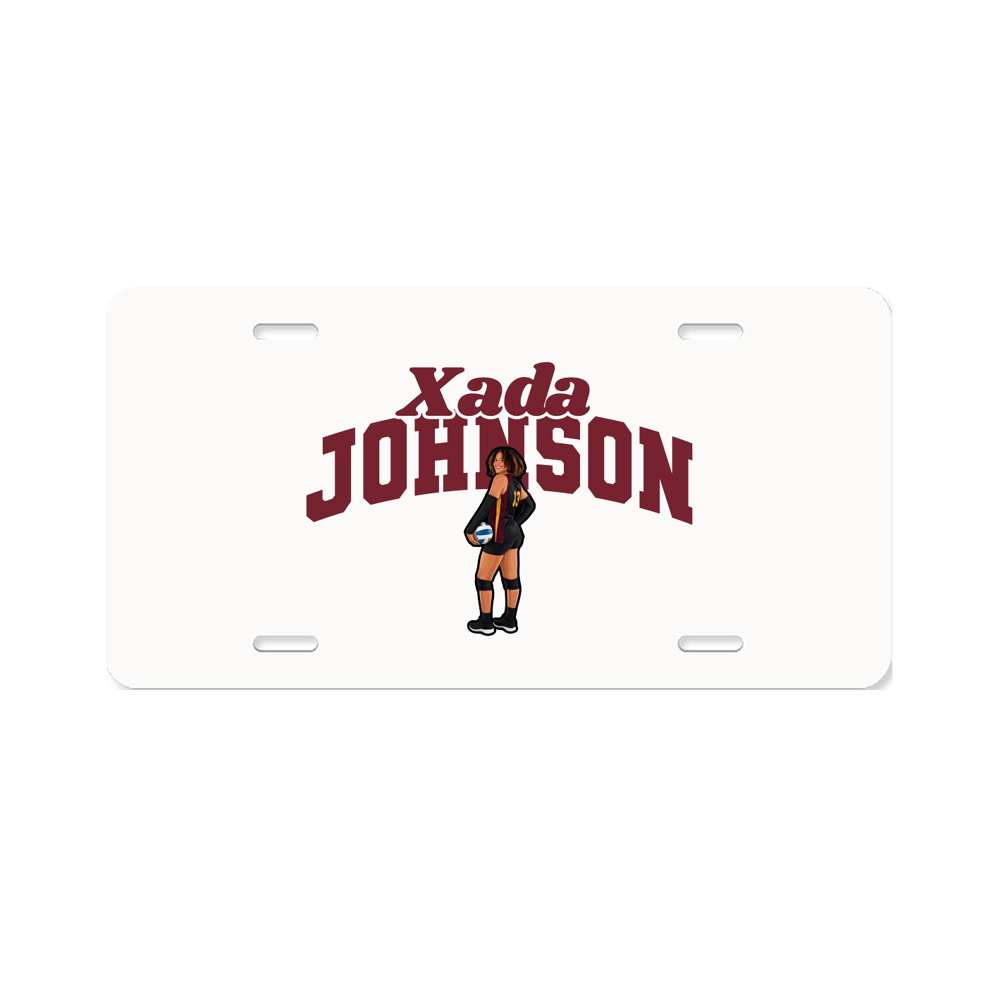 License Plate — Signature Arch in Classic