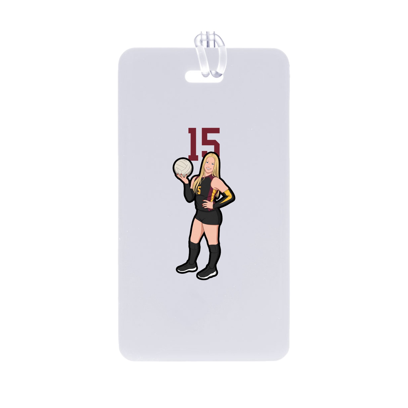Bag Tag — Number Top in Classic