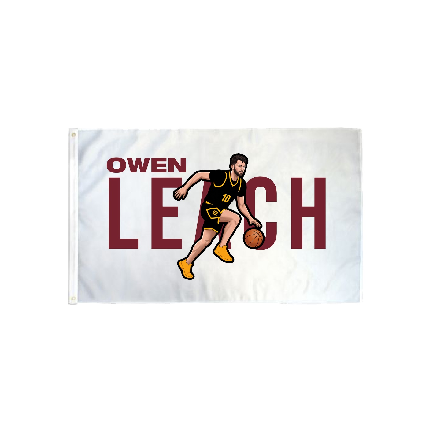 3x5 Flag — Player Name in Classic