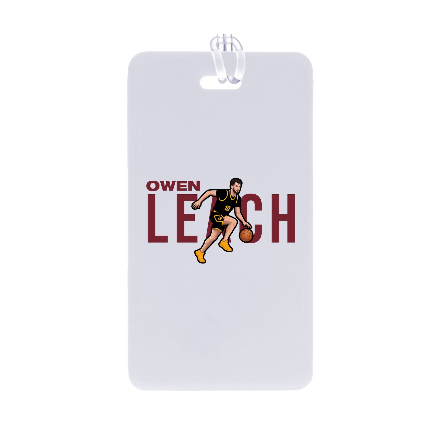 Bag Tag — Player Name in Classic
