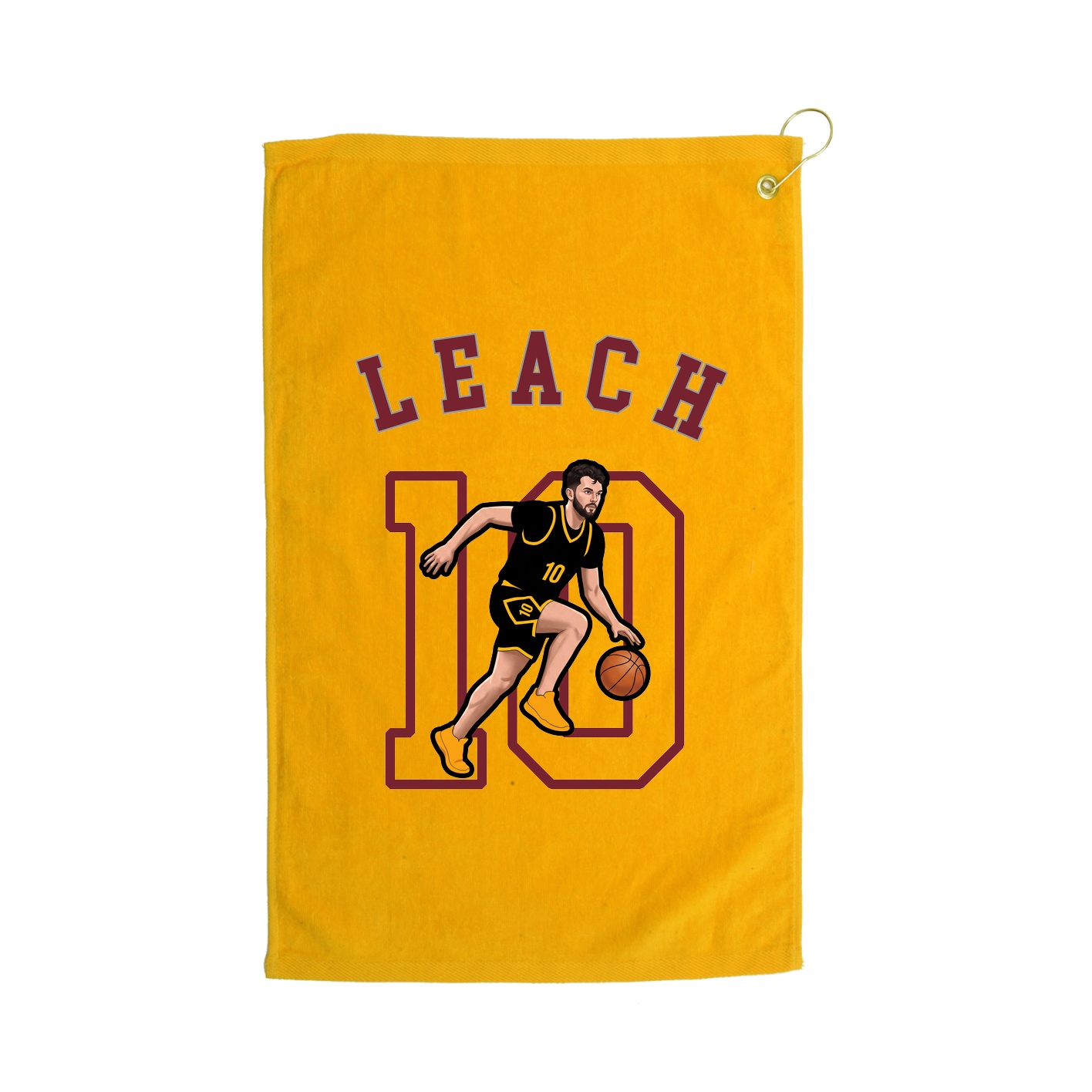 Golf Towel — Shirsey Arch in Gold