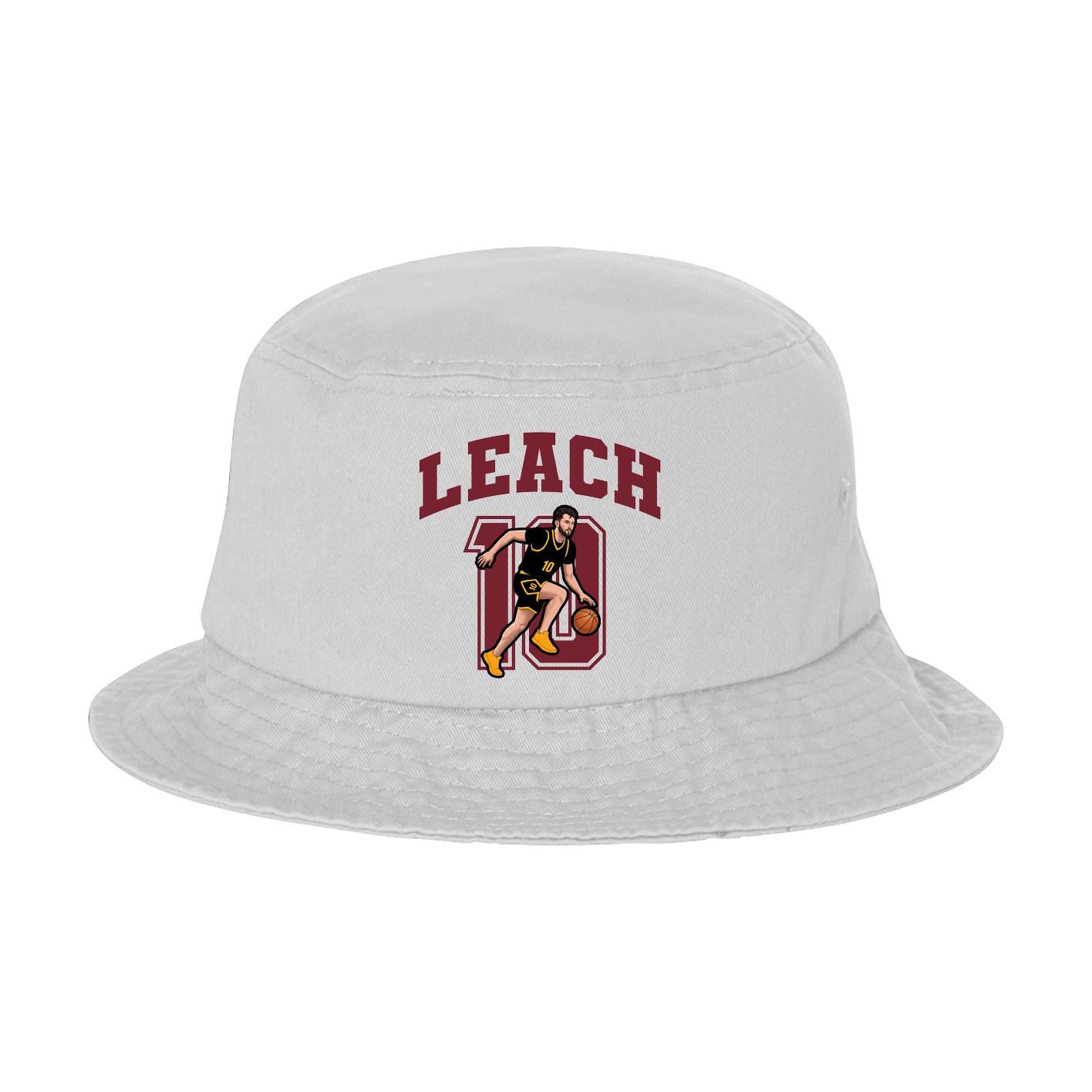 Bucket Cap — Number in White