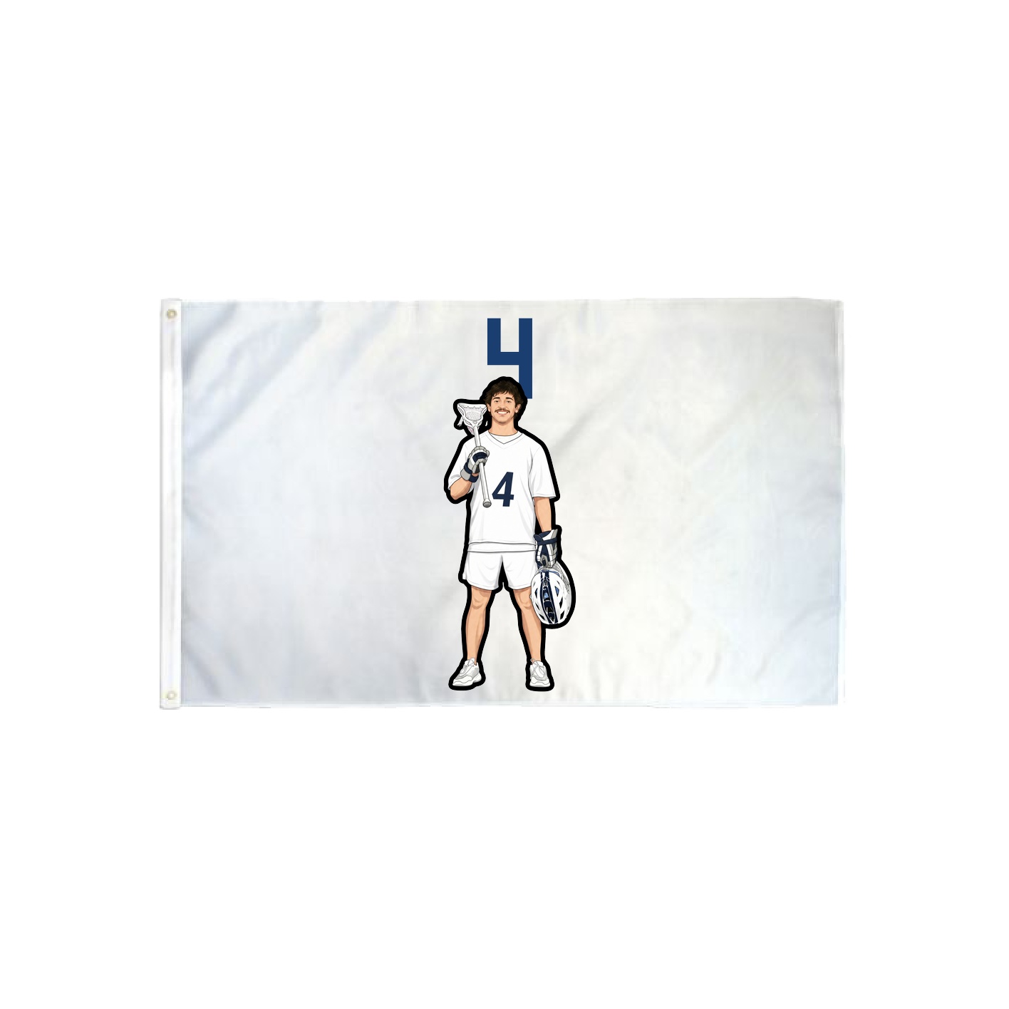 3x5 Flag — Number Top in Classic