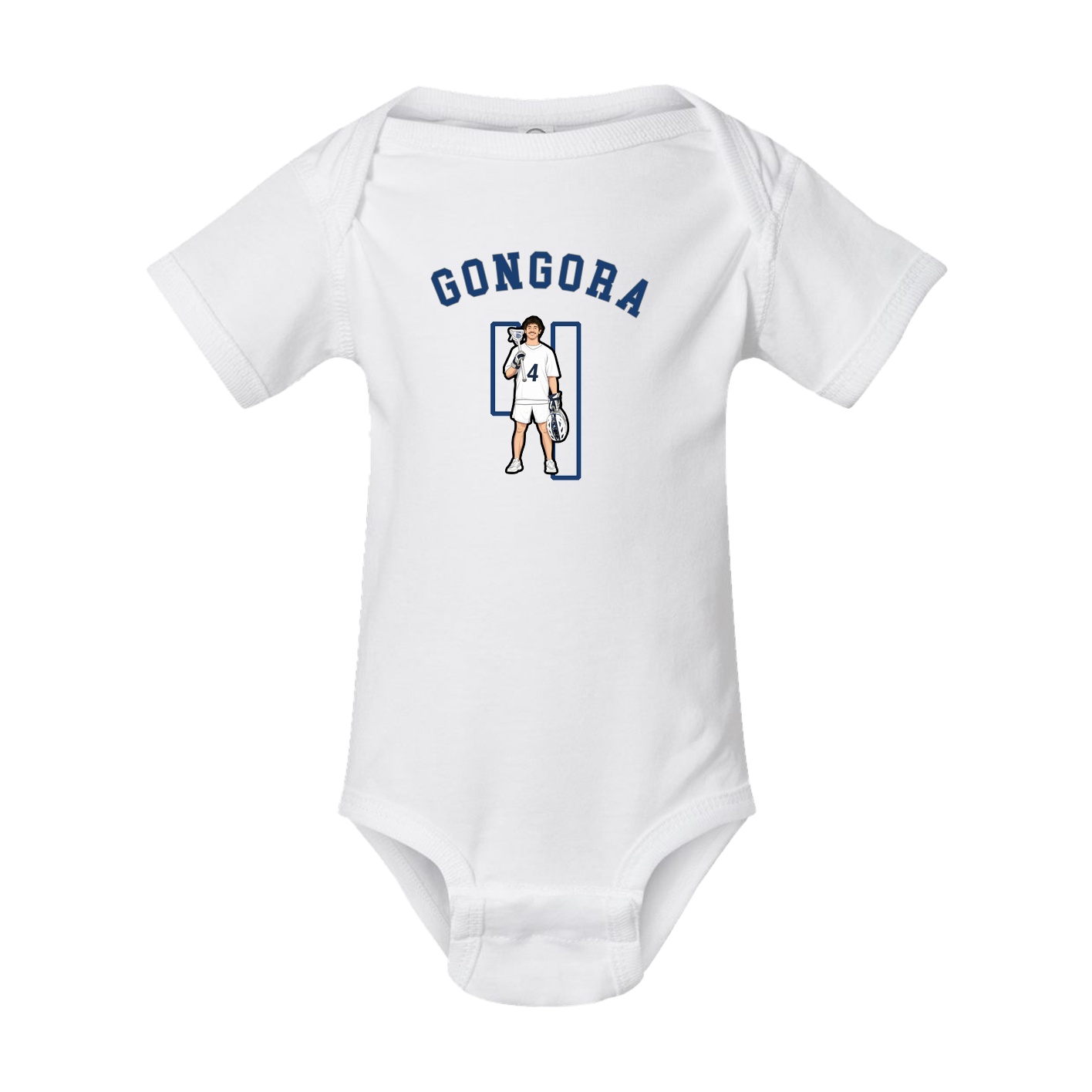 Baby Onesie — Shirsey Arch in White
