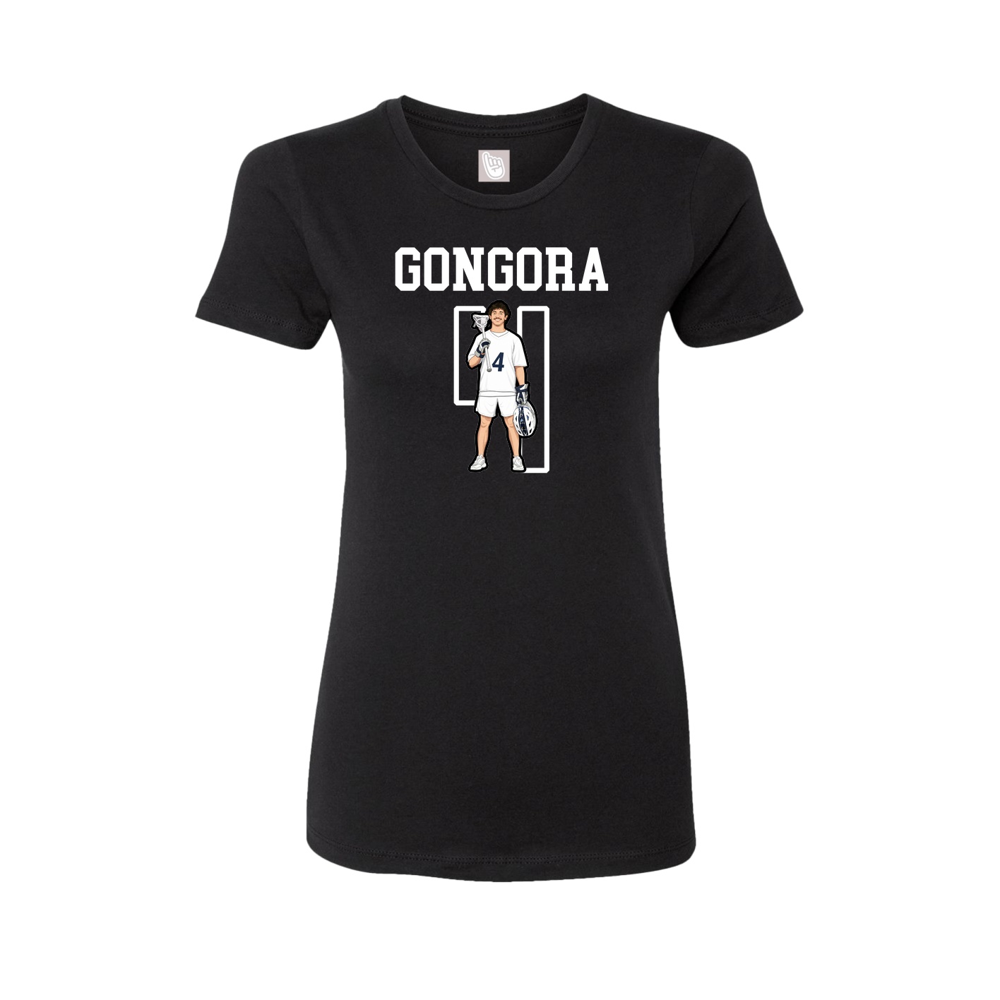 Fitted Women's Tee — Shirsey in Black