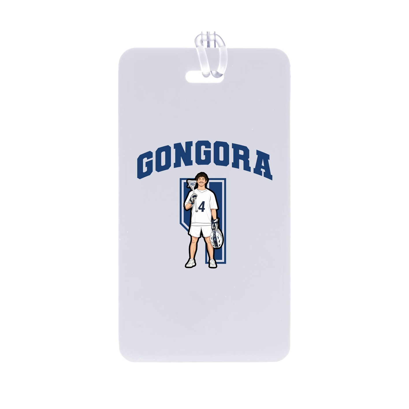 Bag Tag — Number in Classic