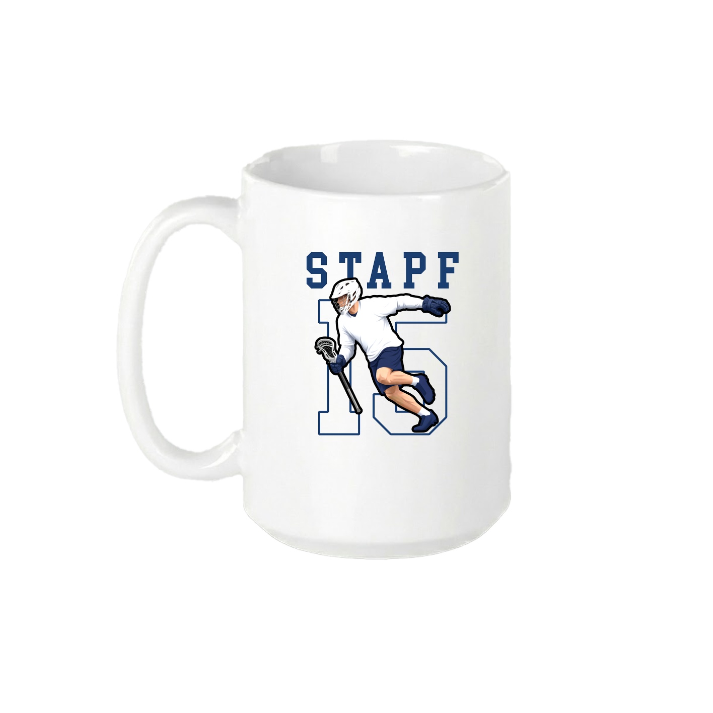 15oz Coffee Mug — Shirsey in White