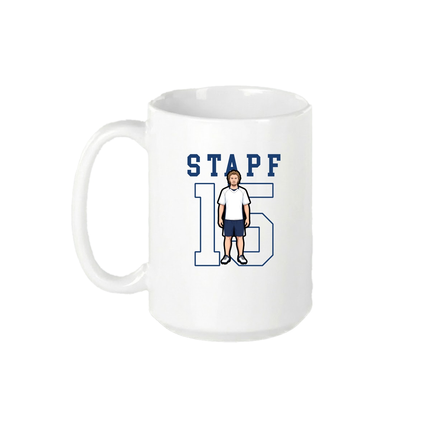 15oz Coffee Mug — Shirsey in White