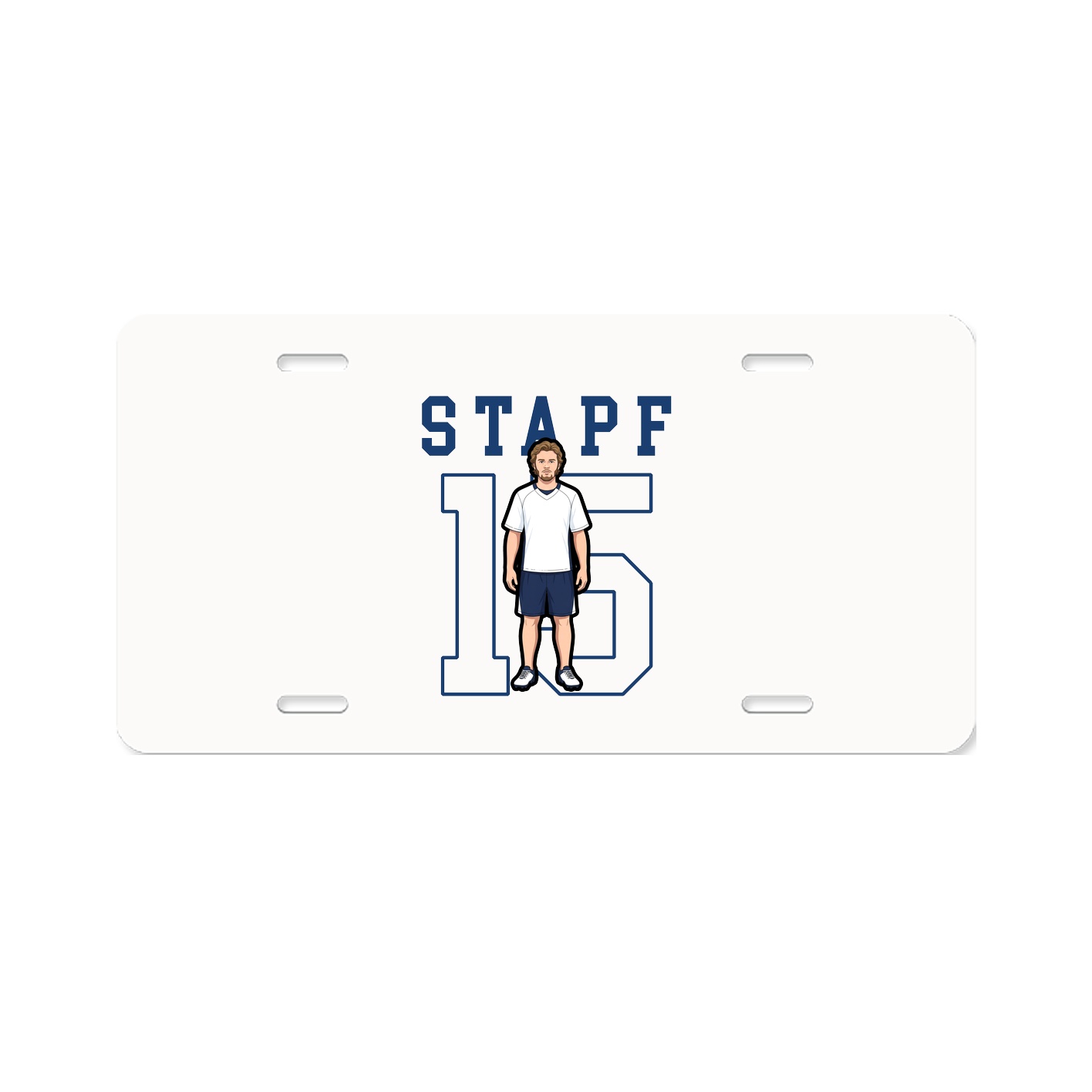 License Plate — Shirsey in Classic