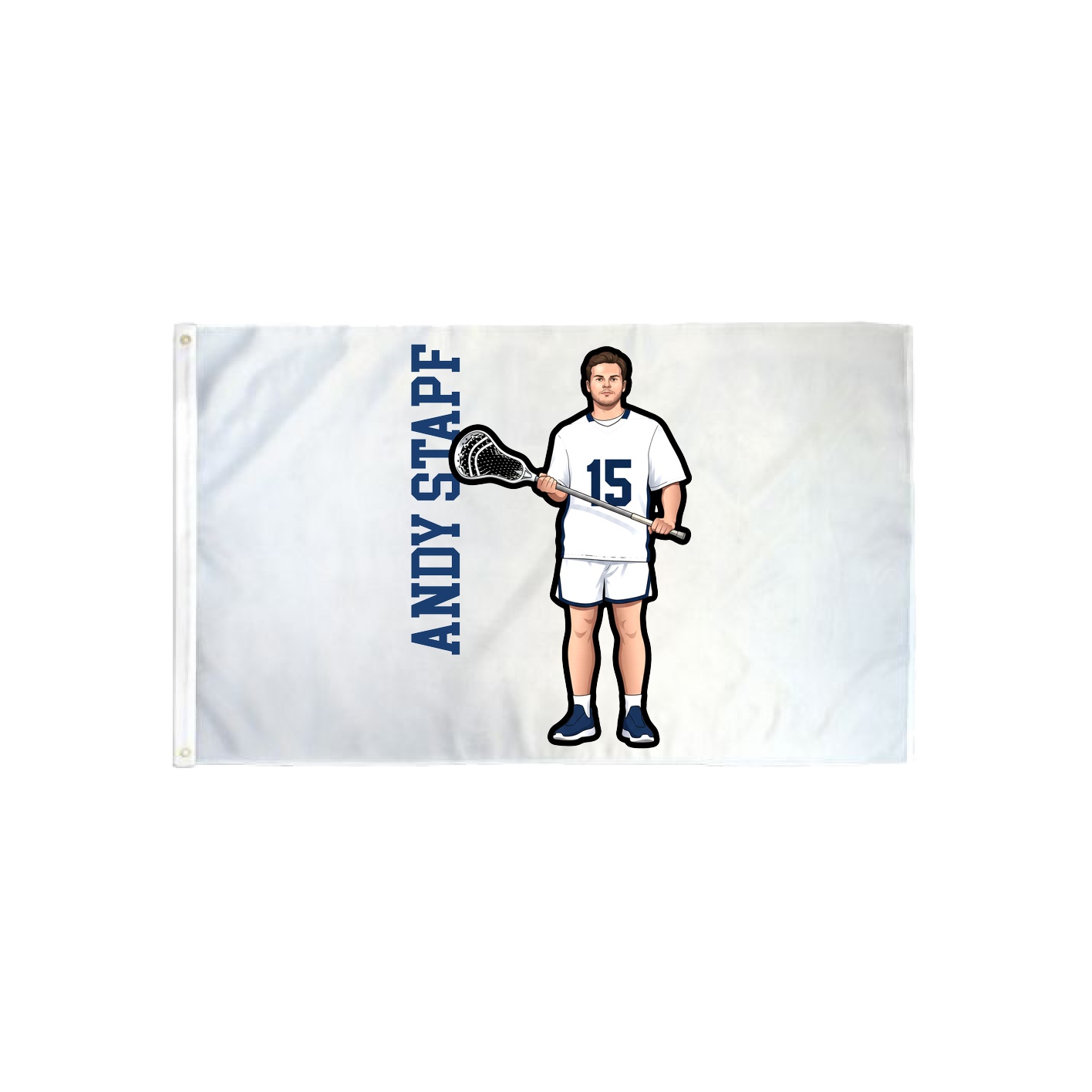 3x5 Flag — Name Vertical in Classic