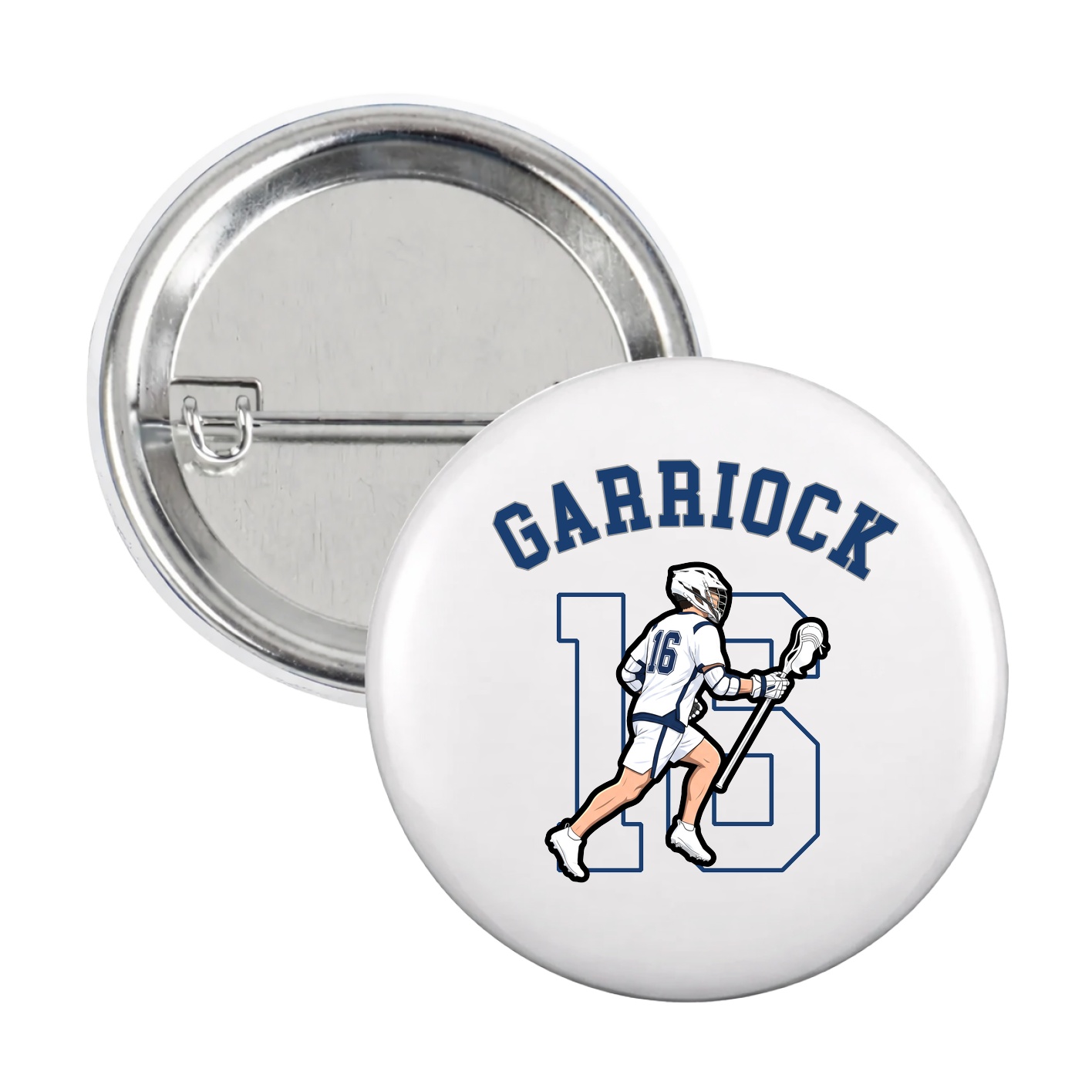 Game Day Button — Shirsey Arch in White