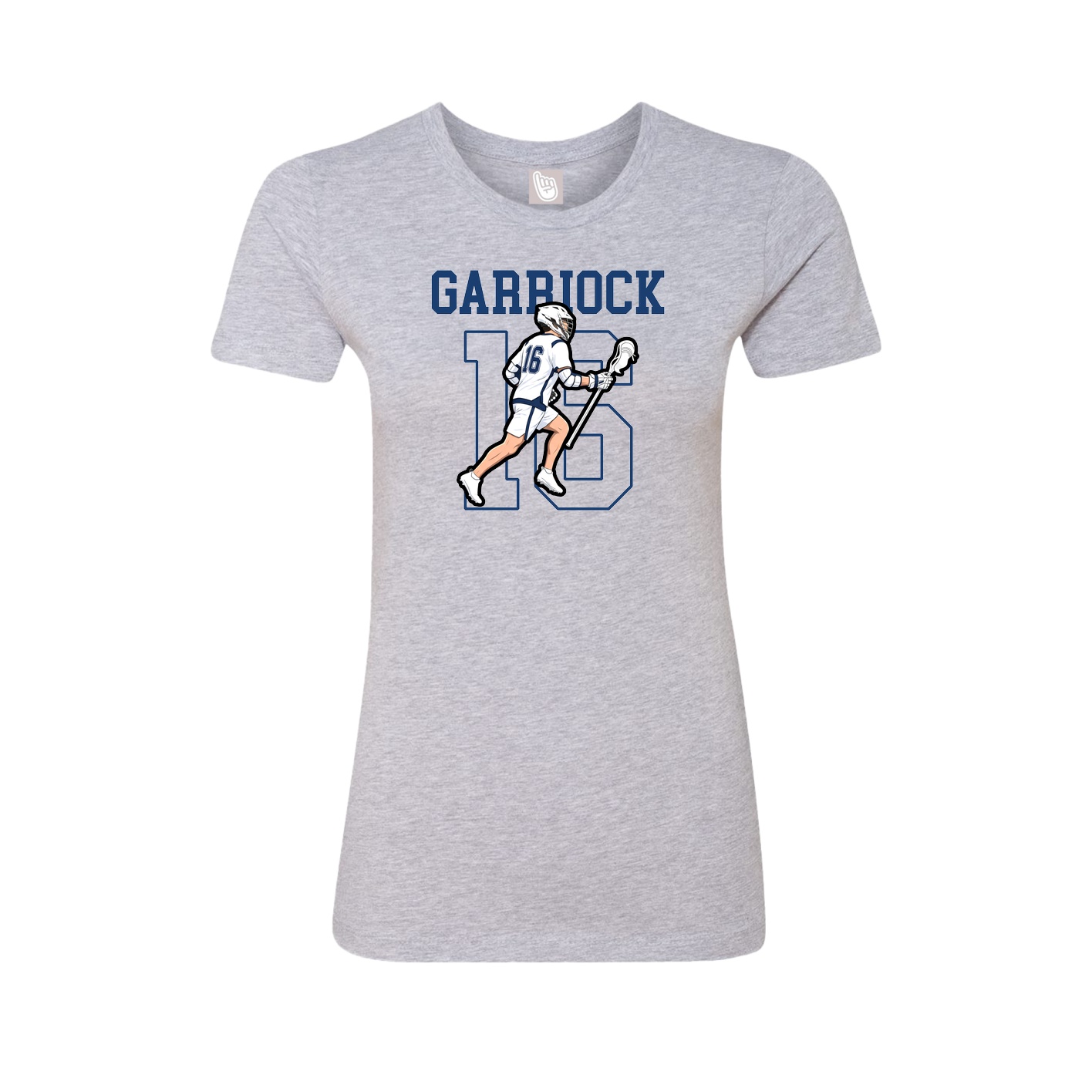 Fitted Women's Tee — Shirsey in Grey