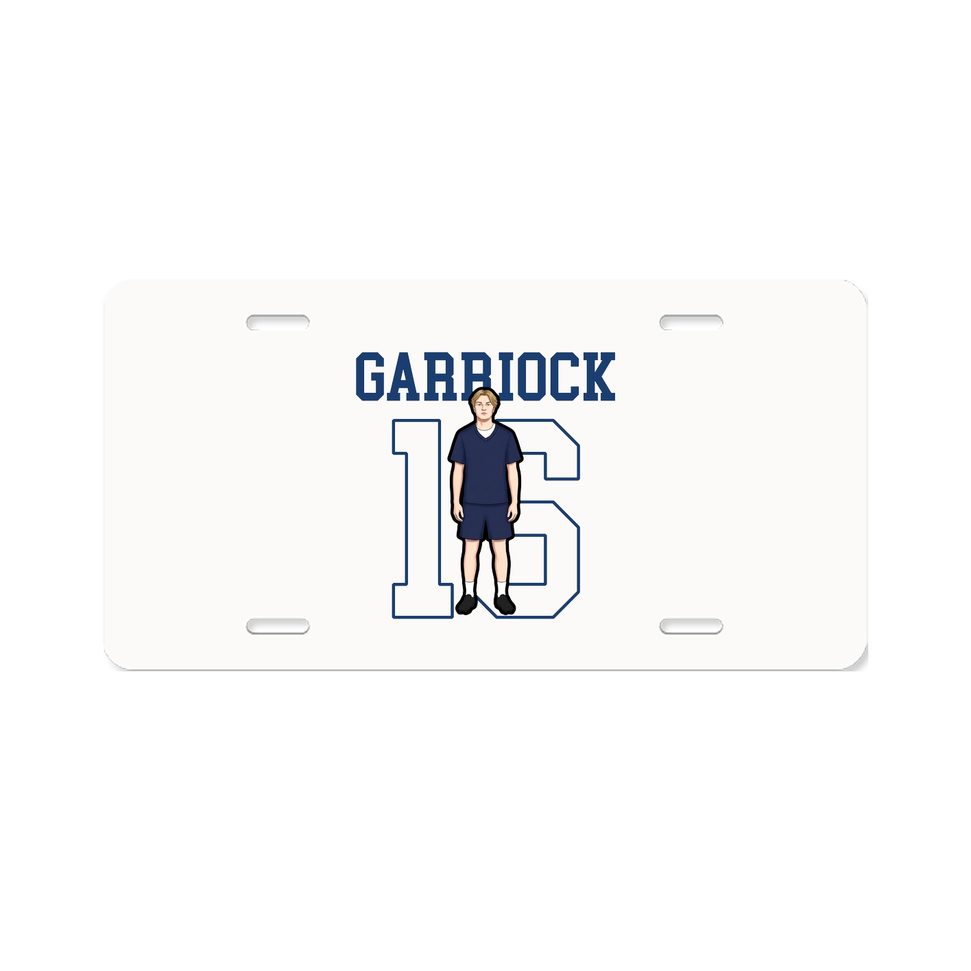 License Plate — Shirsey in Classic
